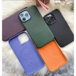 CAPA DE COURO COM MAGSAFE