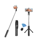BASTÃO E TRIPÉ DE 70CM BLUETOOTH