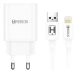 CARREGADOR LIGHTNING HREBOS HS-398I